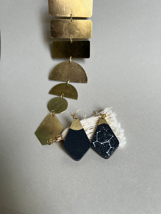 Boucles d’oreilles Constellation du Taureau