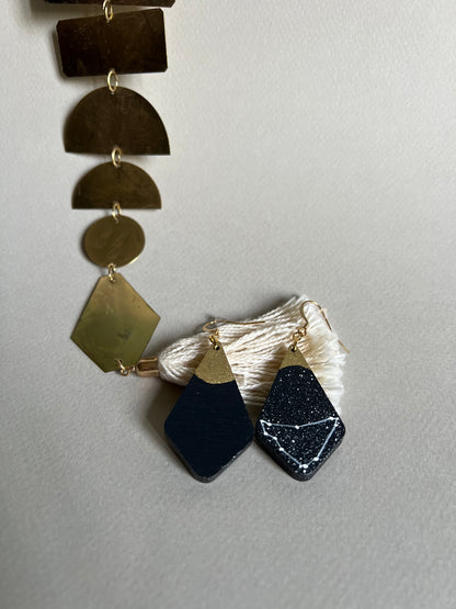 Boucles d’oreilles Constellation du Capricorne