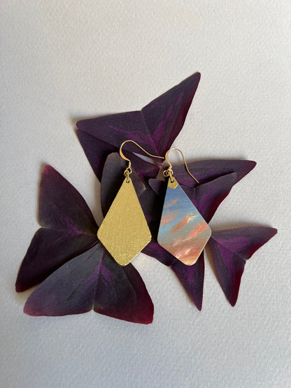 Boucles d’oreilles Coucher de Soleil. 1