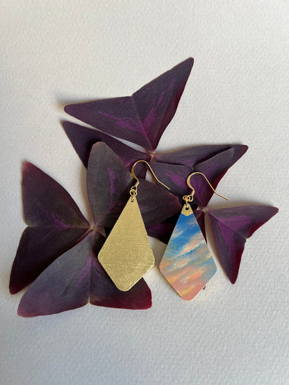 Boucles d’oreilles Coucher de Soleil. 3
