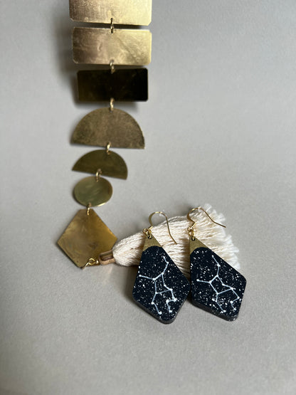 Boucles d’oreilles Constellation de la Vierge