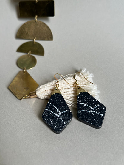 Boucles d’oreilles Constellation du Taureau