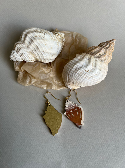 Boucles d’oreilles Strombe