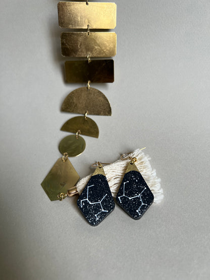 Boucles d’oreilles Constellation du Sagittaire