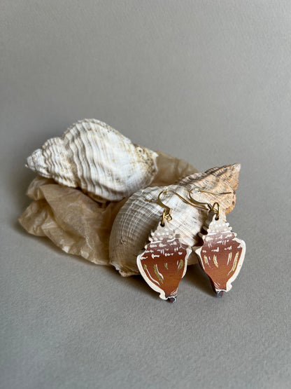 Boucles d’oreilles Strombe