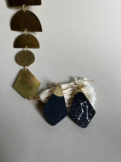 Boucles d’oreilles Constellation de la Balance