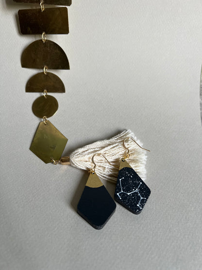 Boucles d’oreilles Constellation du Sagittaire