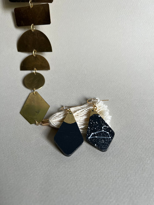 Boucles d’oreilles Constellation du Lion