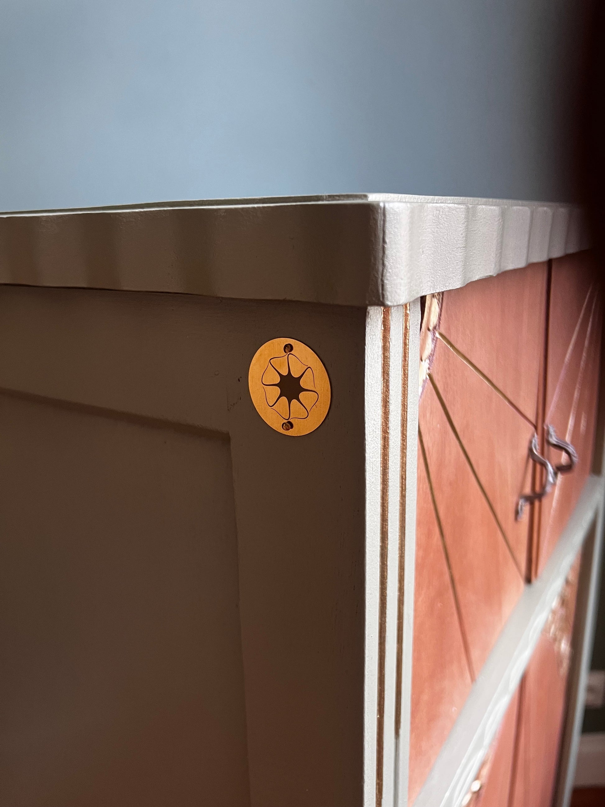 Meuble à musique vert sauge - Octone Atelier